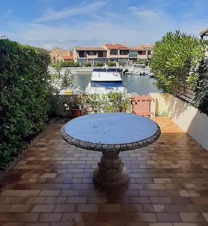 Villa Aux Capellans Sur La Marina Pour 4 Personnes - Vue Marina - Parking - Plage A 5 Min A Pied Saint-Cyprien  Dış mekan fotoğraf